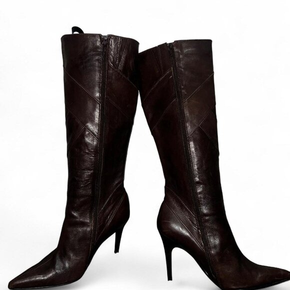 Stunning Vintage Aldo Edigorwen Brown 6 F 9 D - Picture 4 of 8